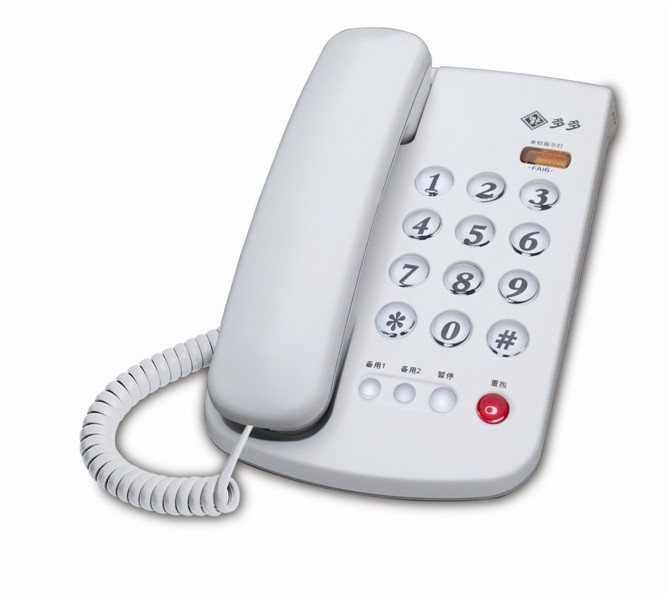 福多多電話機(jī)FA16 來(lái)電指示燈電話機(jī)